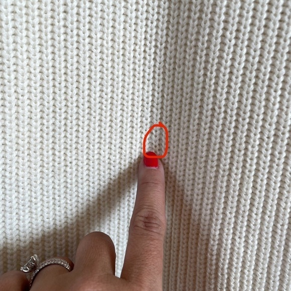 6397 Sleeveless Ribbed Tunic in Ivory Organic Cotton Cashmere Blend Shirt Top - Picture 4 of 14